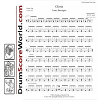 Laura Branigan - Gloria | Drum Sheet